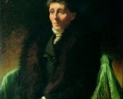 查尔斯 戈尔迪 : Portrait of the artists mother Maria Goldie